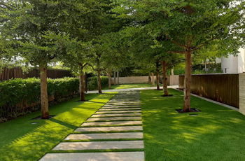 Belgravia artificial grass installed on path walk