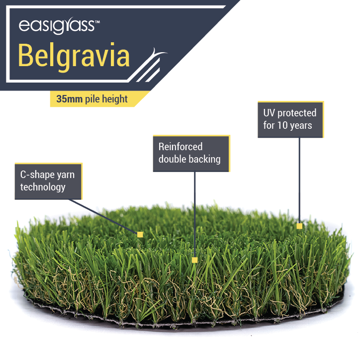 Easigrass Dubai products 35mm Artificial Grass Belgraviva