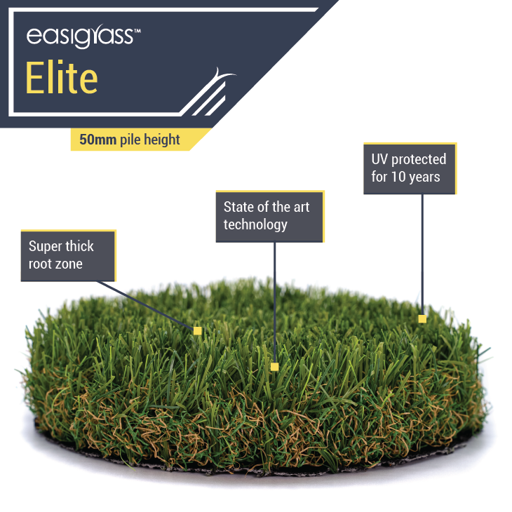 Easigrass Dubai products 50mm Artificial Grass Elite