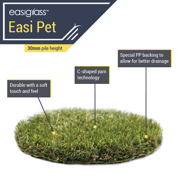 Easigrass Dubai products 30mm Artificial Grass Easi Pet